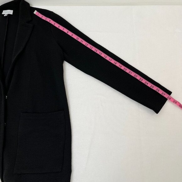 Anthropologie Harlyn Longline Long Blazer Jacket Women's Medium - Picture 9 of 10